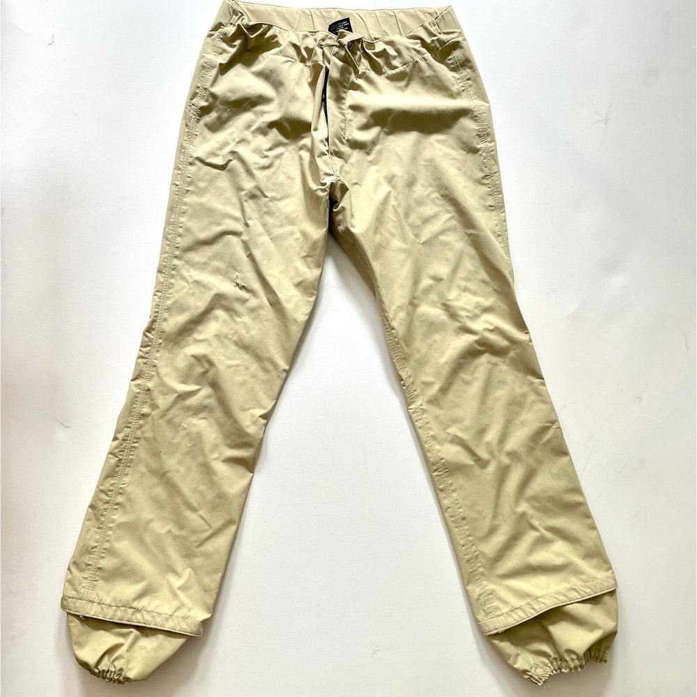 CB Sports Men's M Yellow GORE-TEX Ski Pants Snow Winter Insulated Vintage Retro